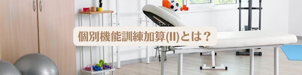 個別機能訓練加算(II)とは?
